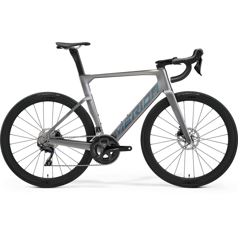 Merida Reacto Limited Aero Road Race Bike Gunmetal Grey/Blue