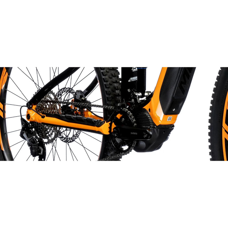 Merida eOne Forty 400 Electric Mountain Bike 630wh Battery (SM/504wh) Black/Orange