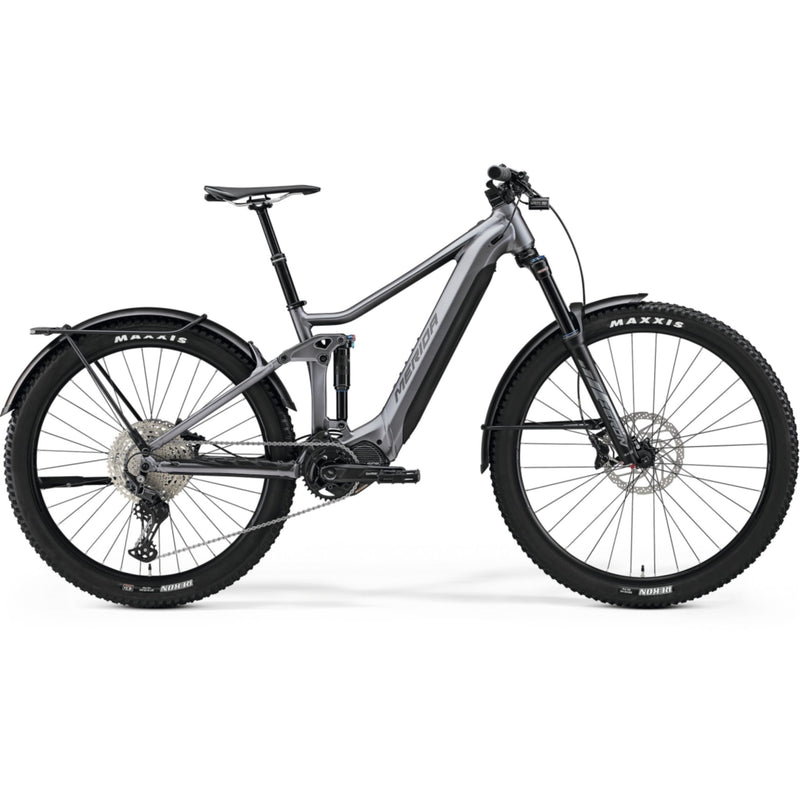Merida eOne Forty EQ Electric Mountain Bike Dark Silver/Black