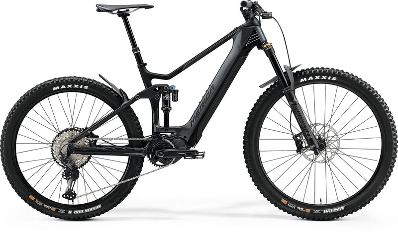 Merida eOne Sixty 8000 Enduro Electric Bike 630wh Battery (XS/504wh) Glossy Grey/Matt Black
