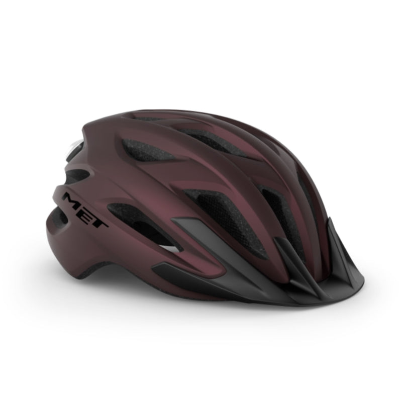 Met Crossover Helmet Burgundy XL