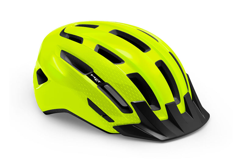 Met Downtown MIPS E-Bike/Trekking Helmet Fluro Yellow