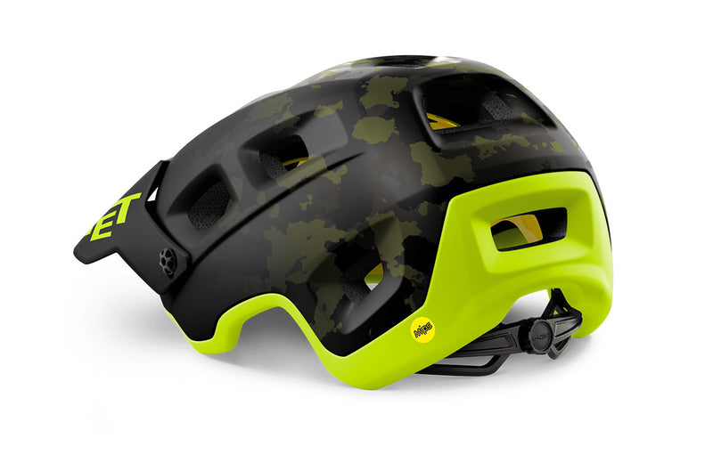 Met Terranova MIPS MTB Helmet Camo/Lime Green