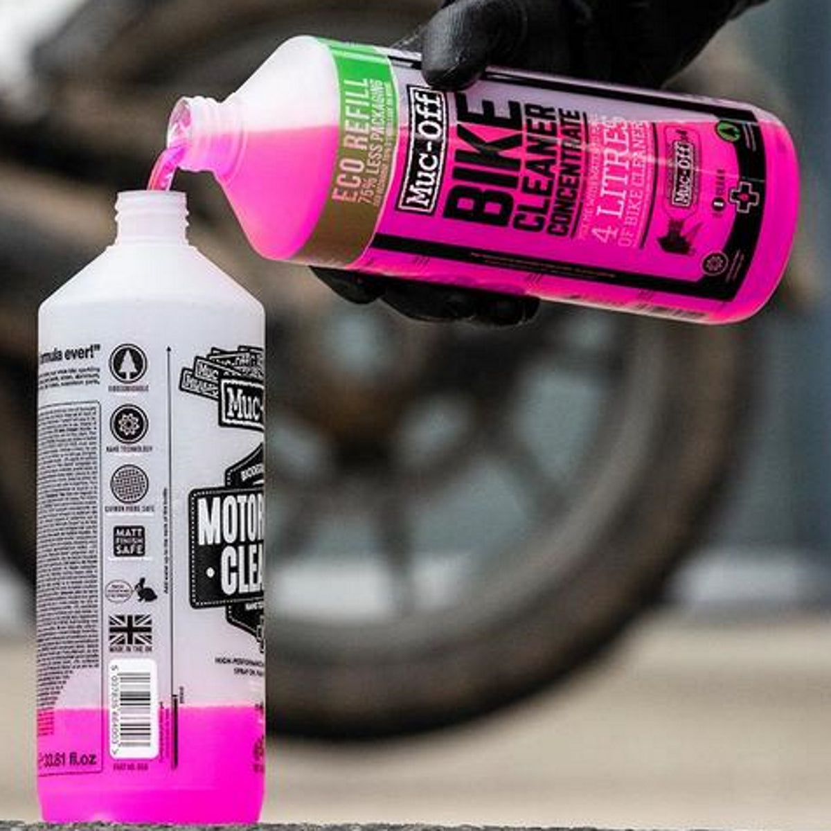 Muc-Off Nano Tech Bike Cleaner Concentrate 1 Litre Bottle