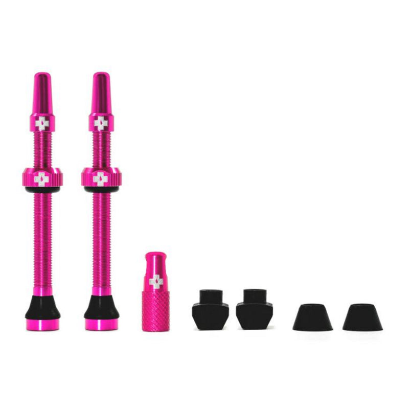 Muc-Off Tubeless Presta Valve Kit 60mm Pink