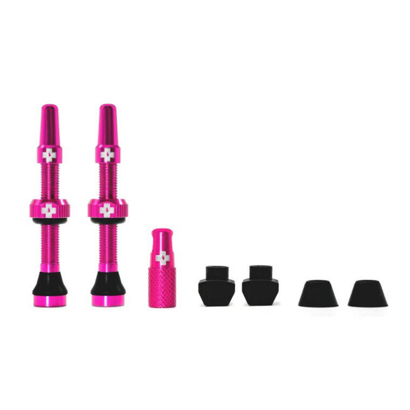 Muc-Off Tubeless Presta Valve Kit 44mm Pink