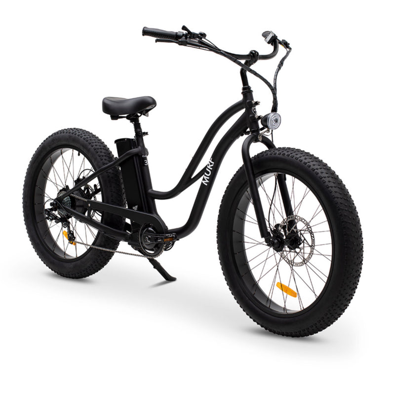 Murf 'The Fat Pax' Electric Cruiser Bike 1040Wh Battery Black