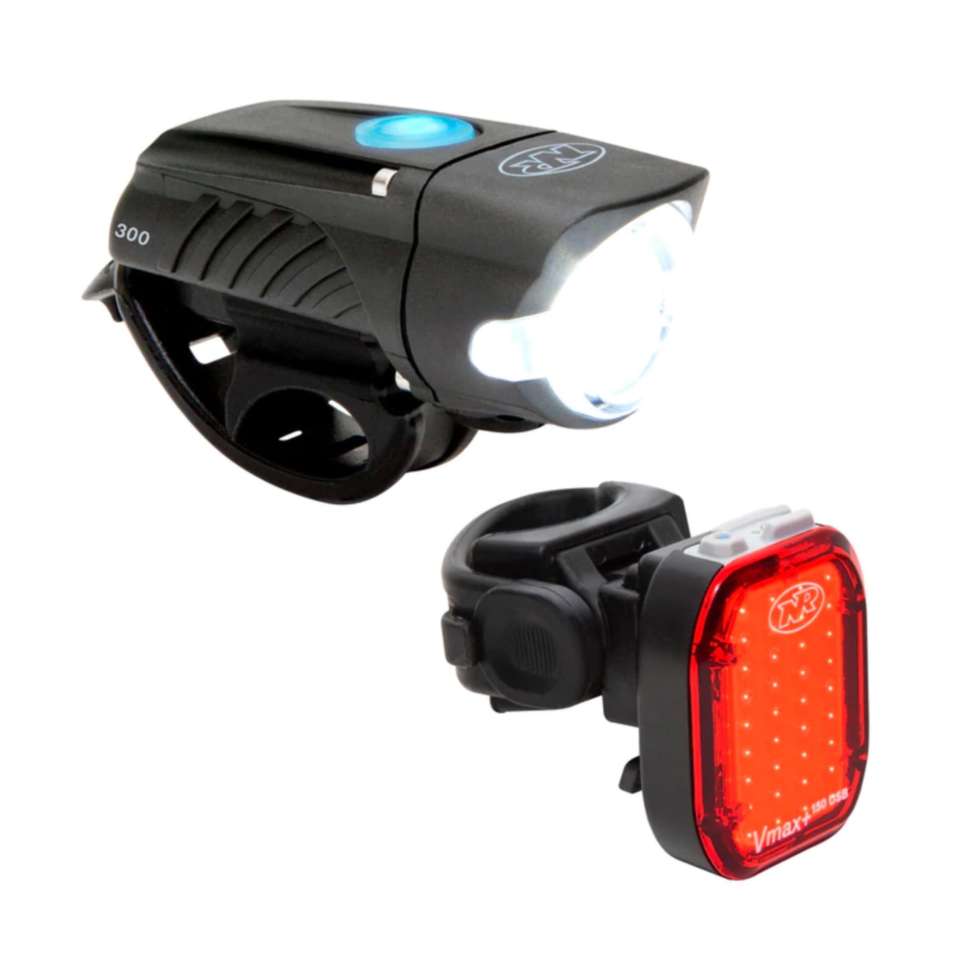 NiteRider Swift 300 & Vmax+ 150 Combo Front and Rear Light Set