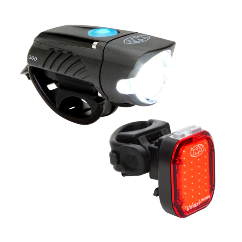 NiteRider Swift 300 & Vmax+ 150 Combo Front and Rear Light Set