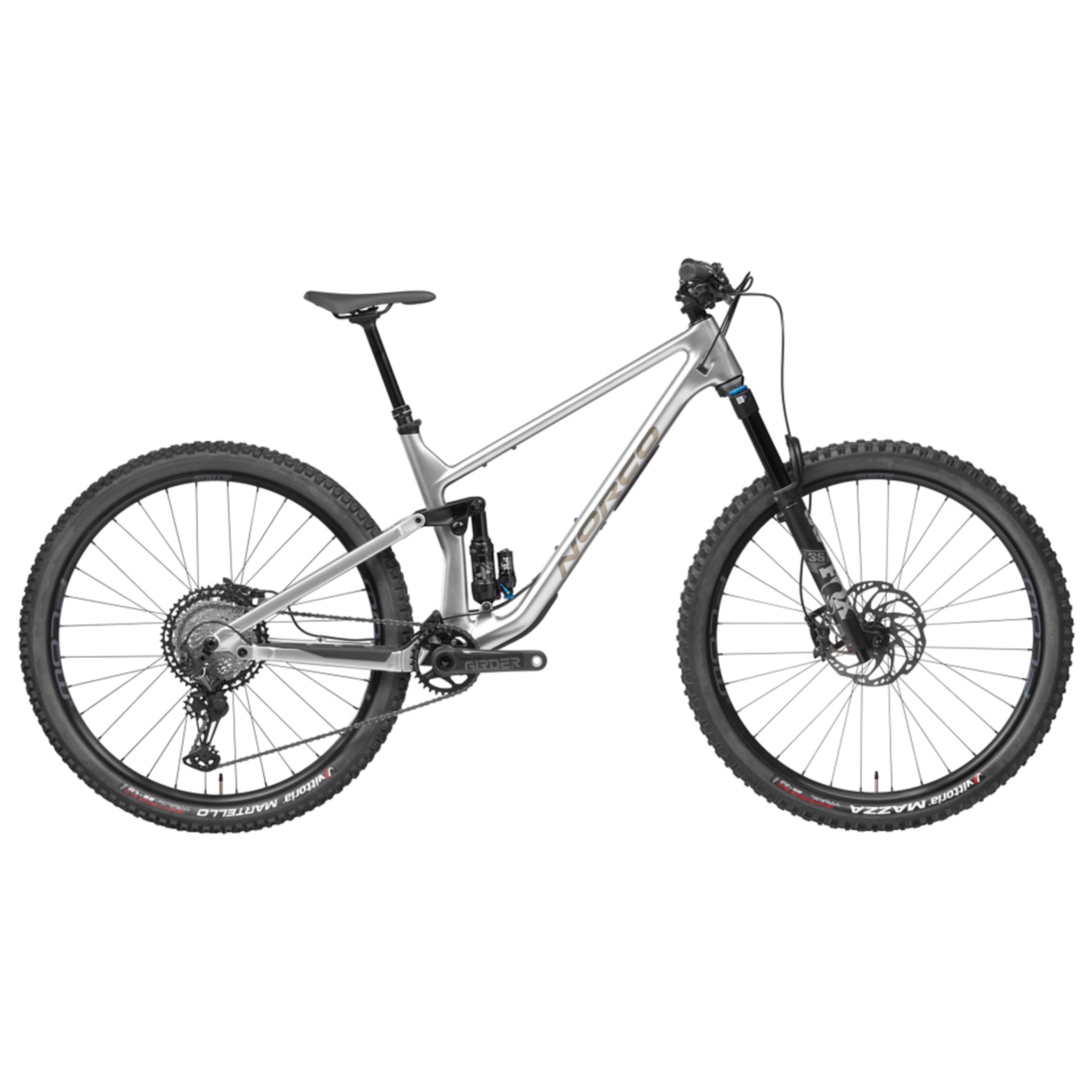 Norco Optic C2 Trail Bike Silver/Chrome