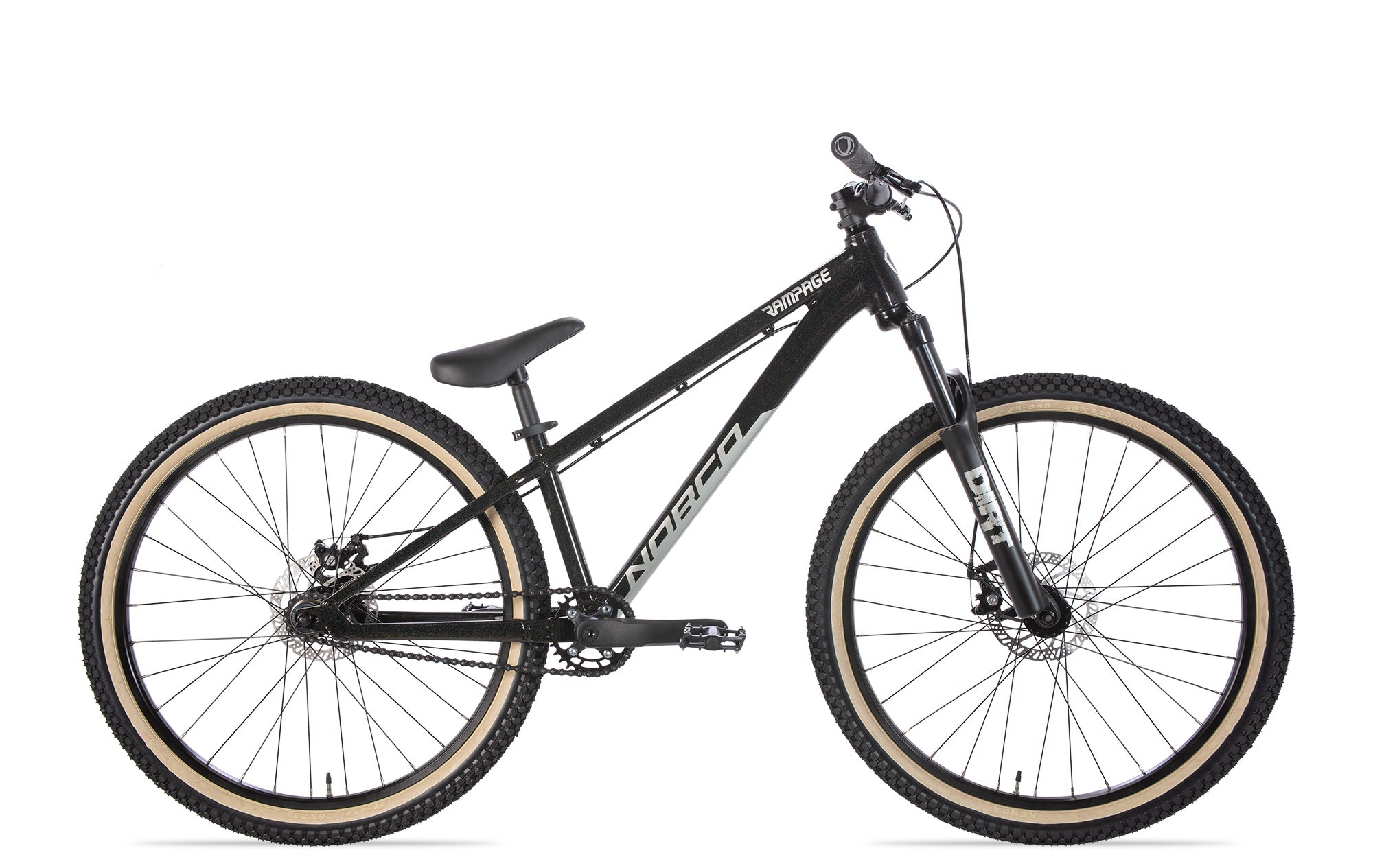 Norco Rampage 2 Dirt/Street Jump Bike Black/Silver – 99bikes.co.nz
