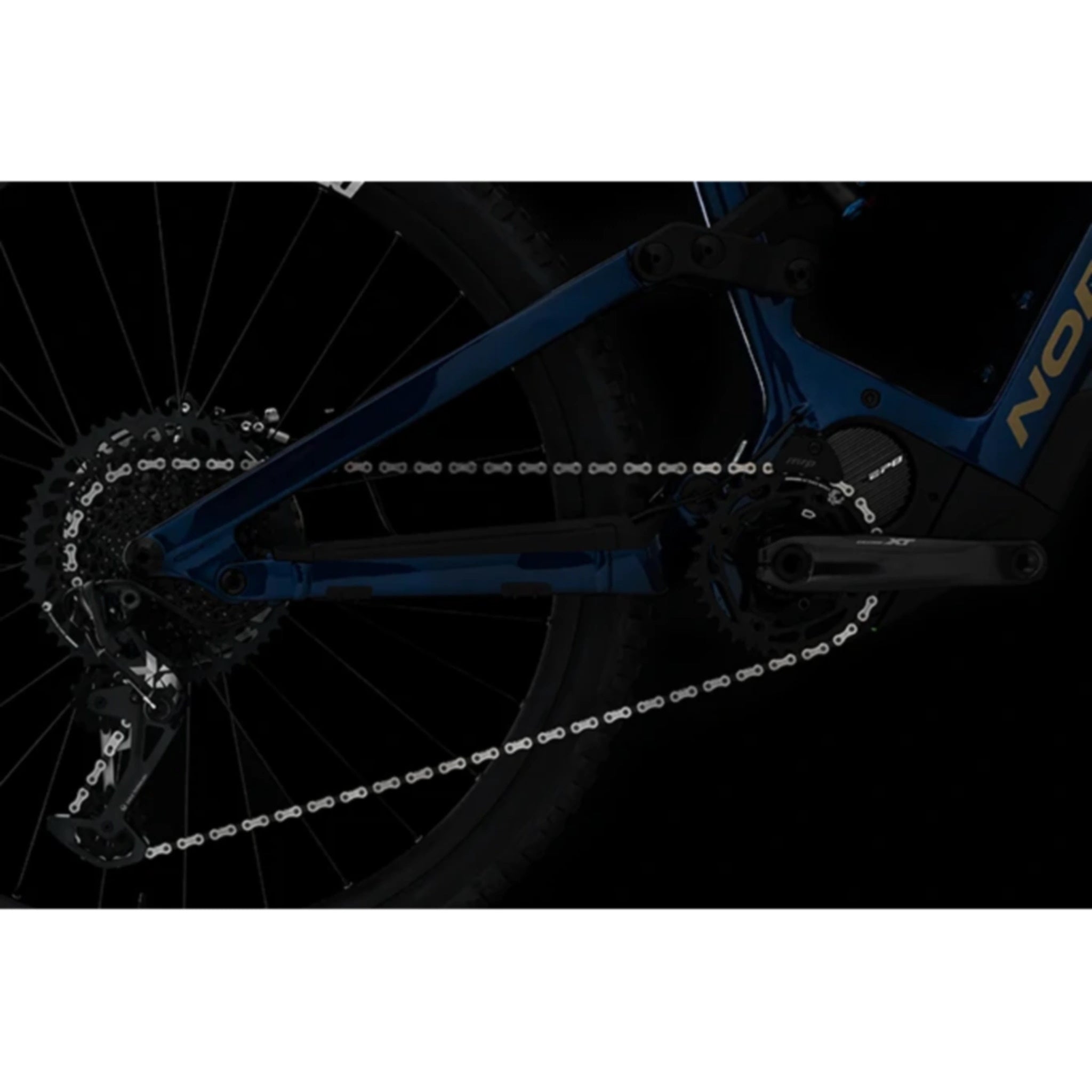 Norco Sight VLT C1 Electric Enduro Bike 720Wh Battery Blue/Copper