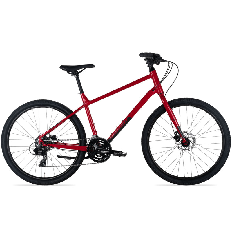 Norco Indie 3 Urban Hybrid Bike Red/Black