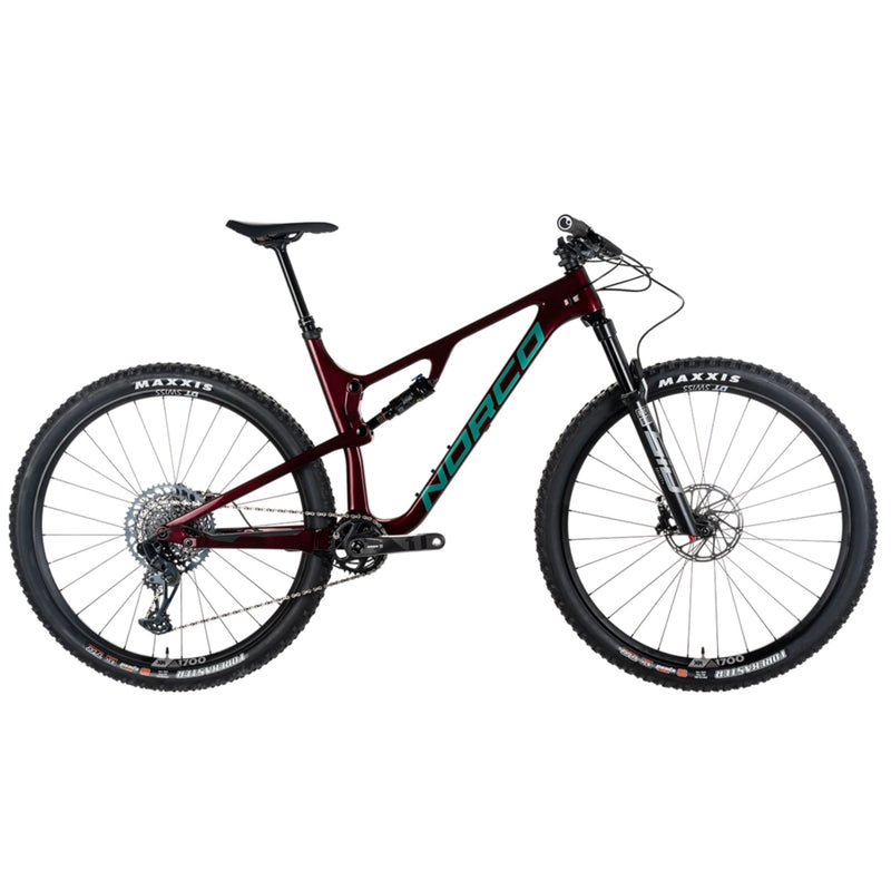 Norco Revolver FS 1 120 Cross-Country Race Bike Red/Green