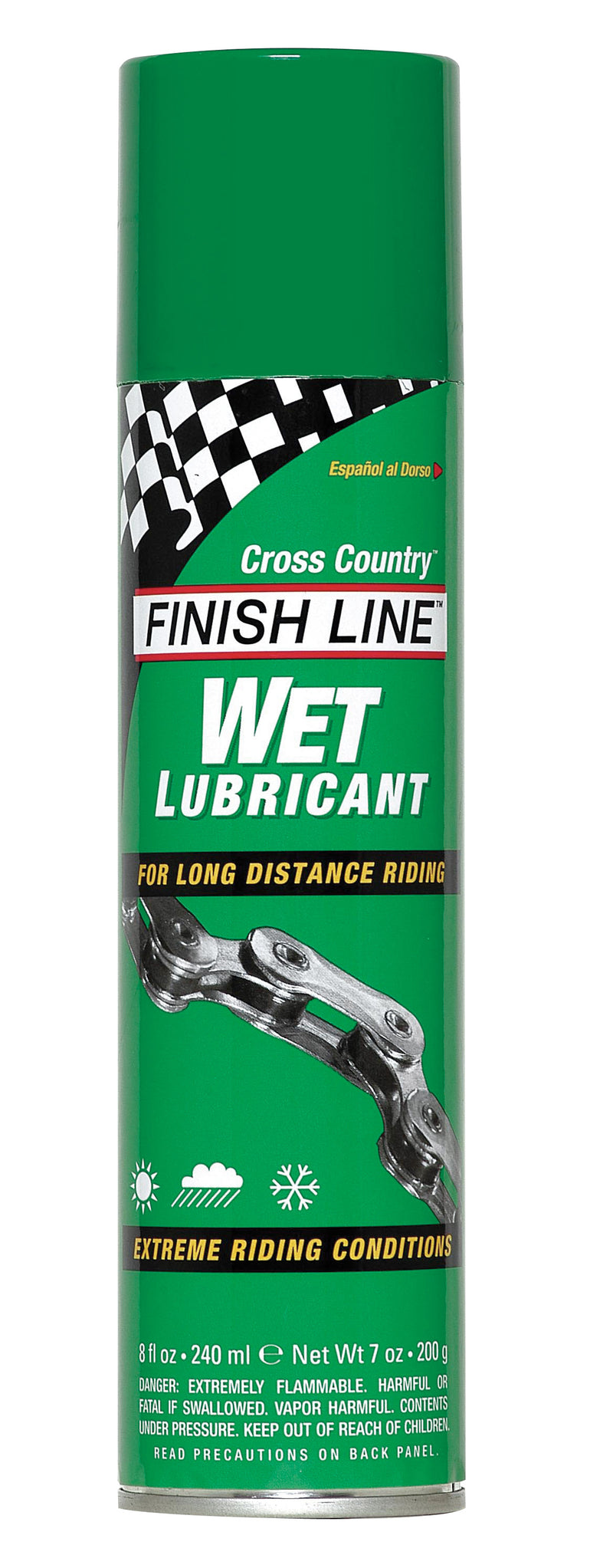 Finish Line Wet Lube 240ml Spray