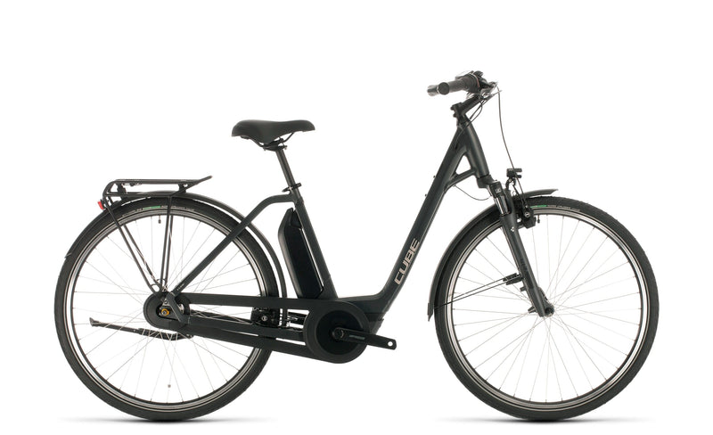 Cube Town One 400 Electric Hybrid Bike Iridium'n'Black (2020)