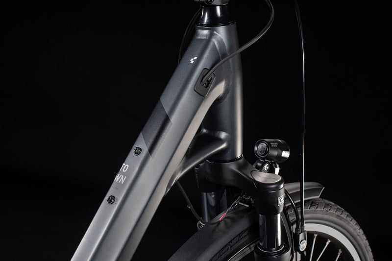 Cube Town One 400 Electric Hybrid Bike Iridium'n'Black (2020)