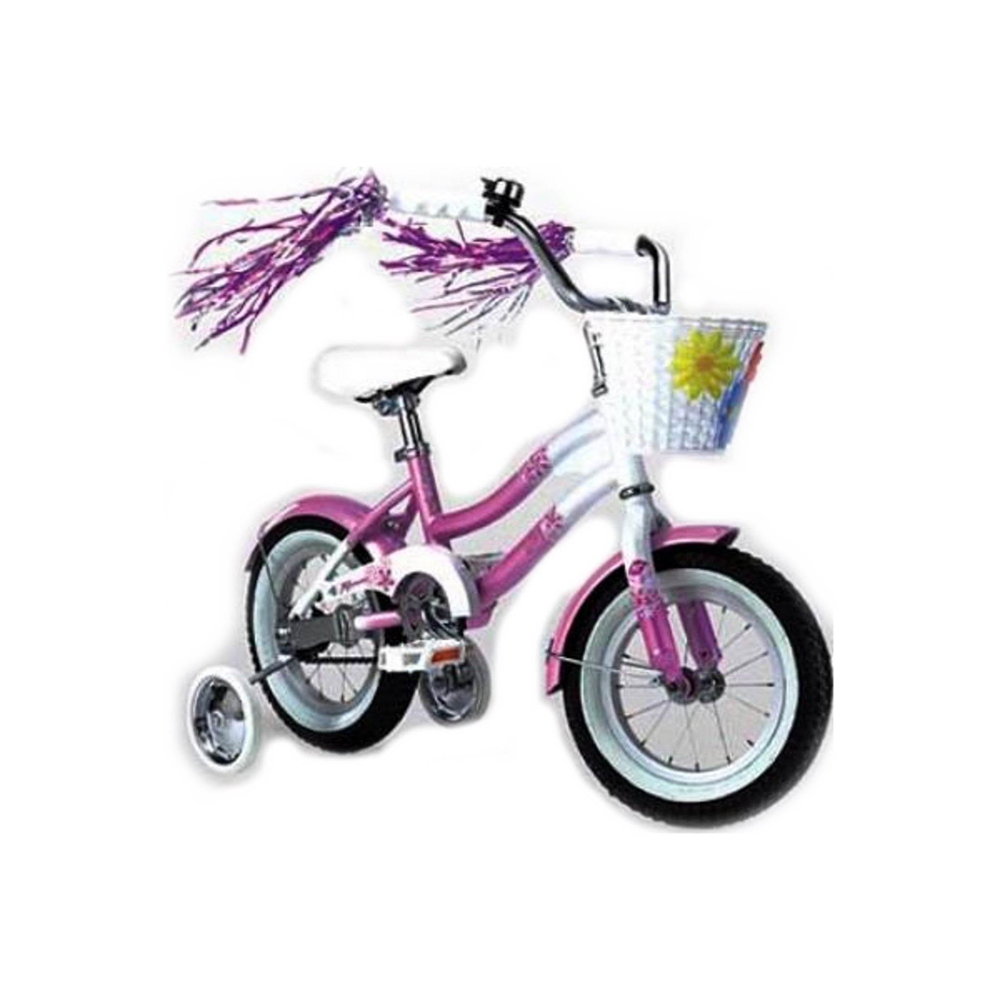 Oxford Kid’s Handlebar Streamers Pink/Silver