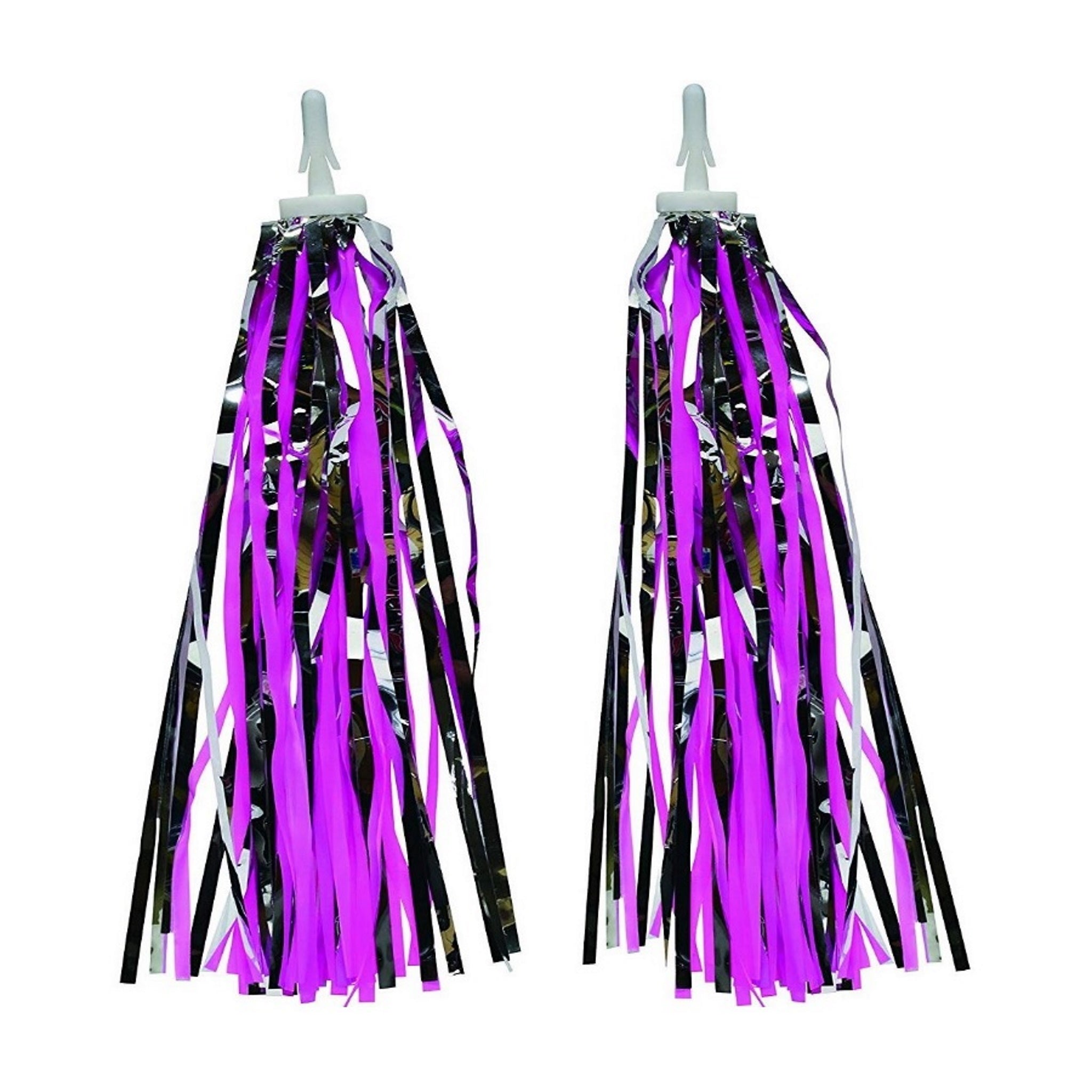 Oxford Kid’s Handlebar Streamers Pink/Silver