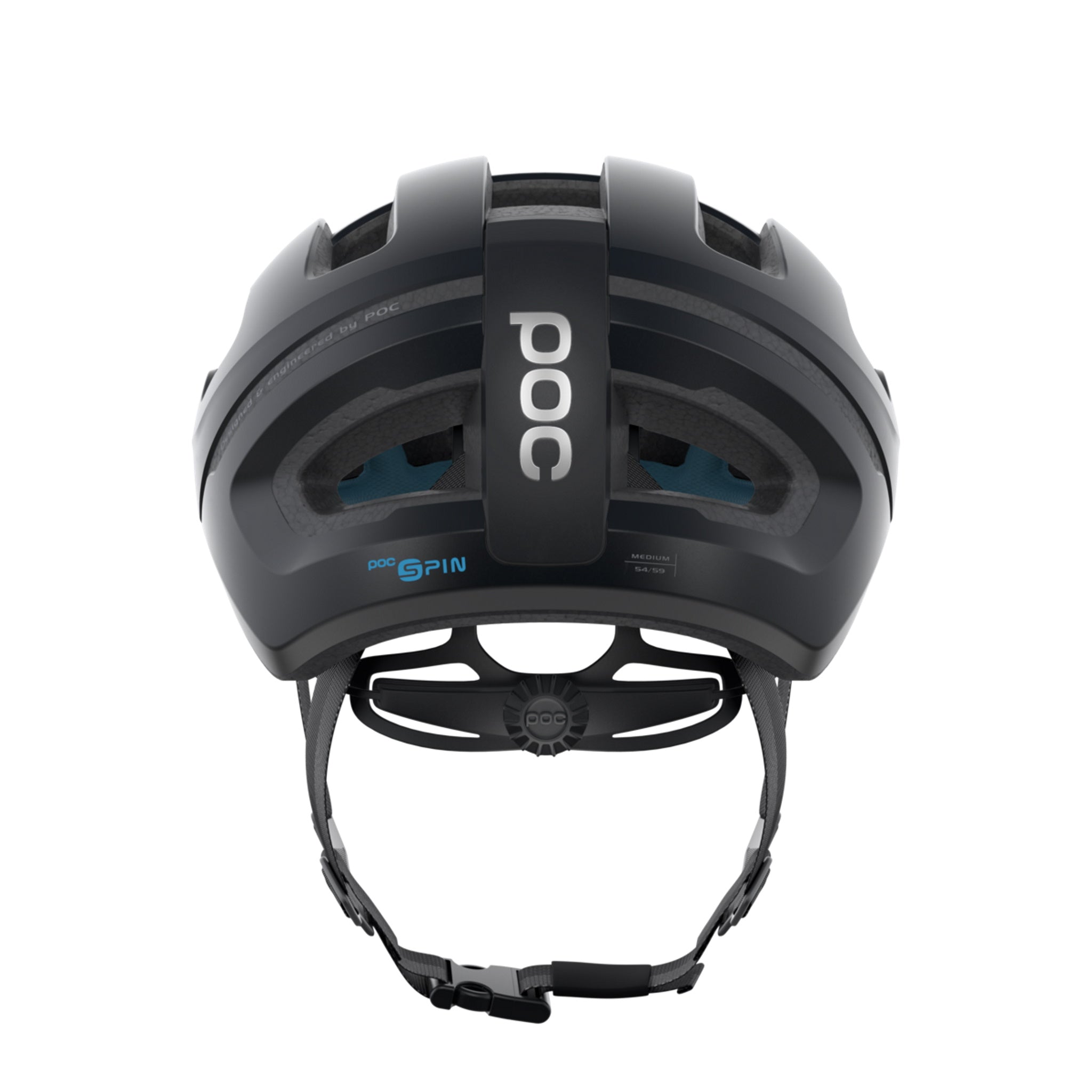 POC Omne Air Spin Helmet Uranium Black