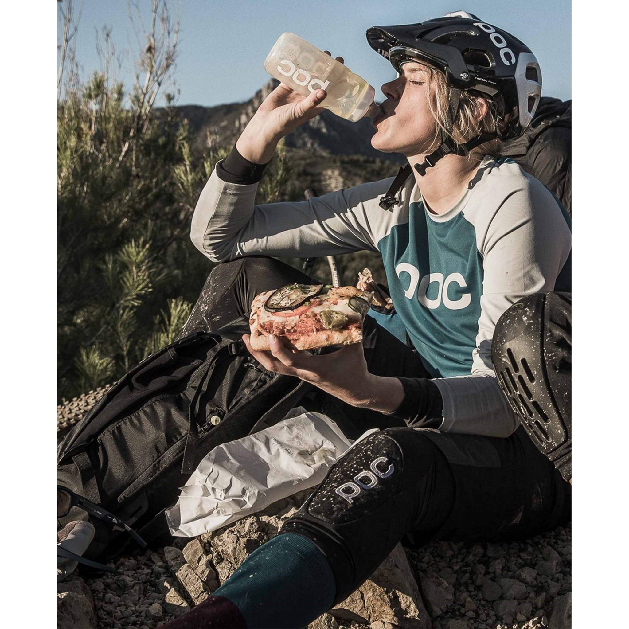 POC VPD Air Leg Pads Uranium Black