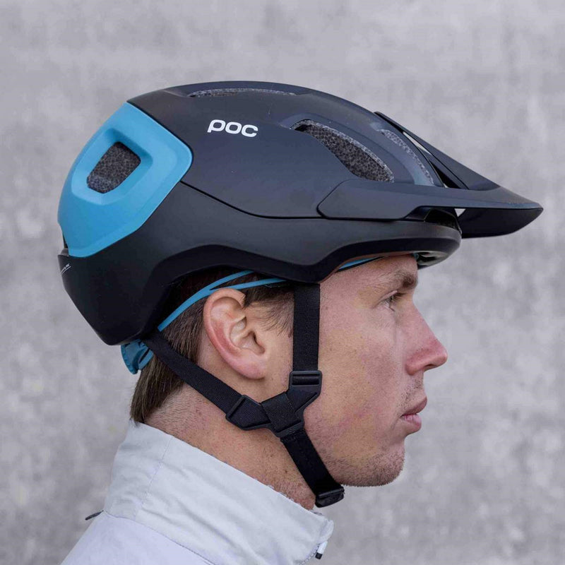 POC Axion Spin Helmet Matt Black/Basalt Blue