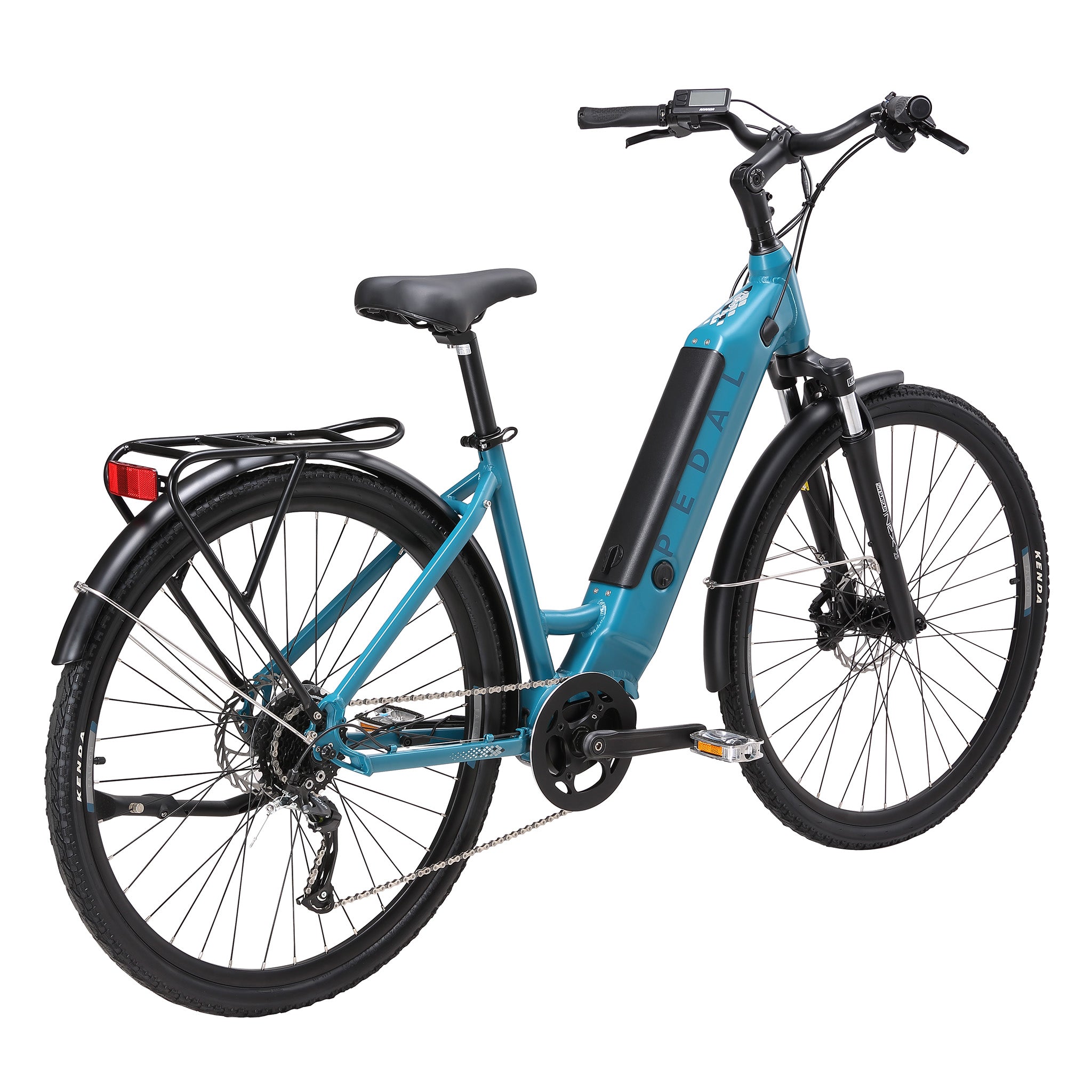 Pedal Falcon ST Electric Bike 468Wh Battery Blue