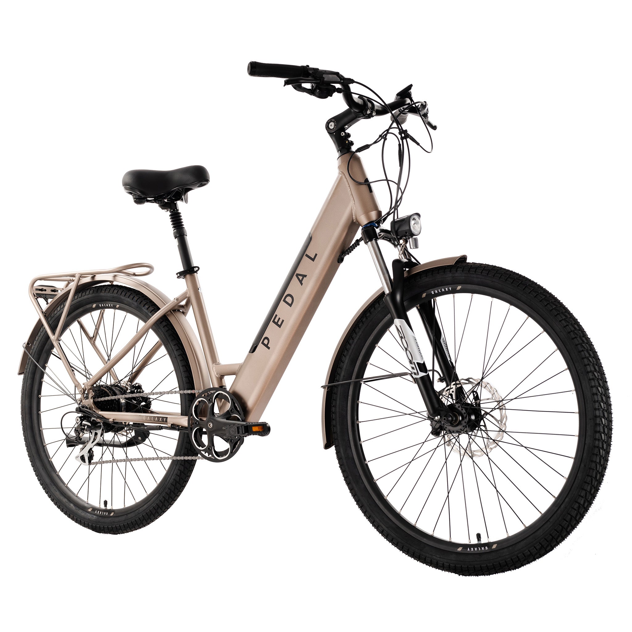 Pedal Galaxy ST Electric Bike 374Wh Battery Silver