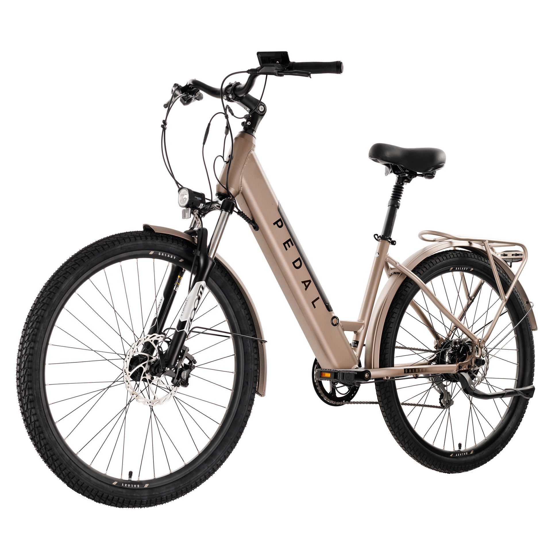Pedal Galaxy ST Electric Bike 374Wh Battery Silver