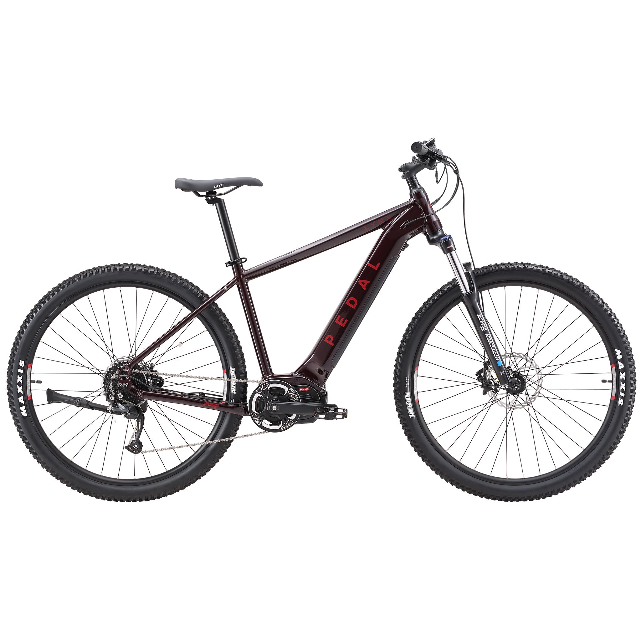 Pedal Lynx Electric Hardtail MTB 468Wh Battery Black