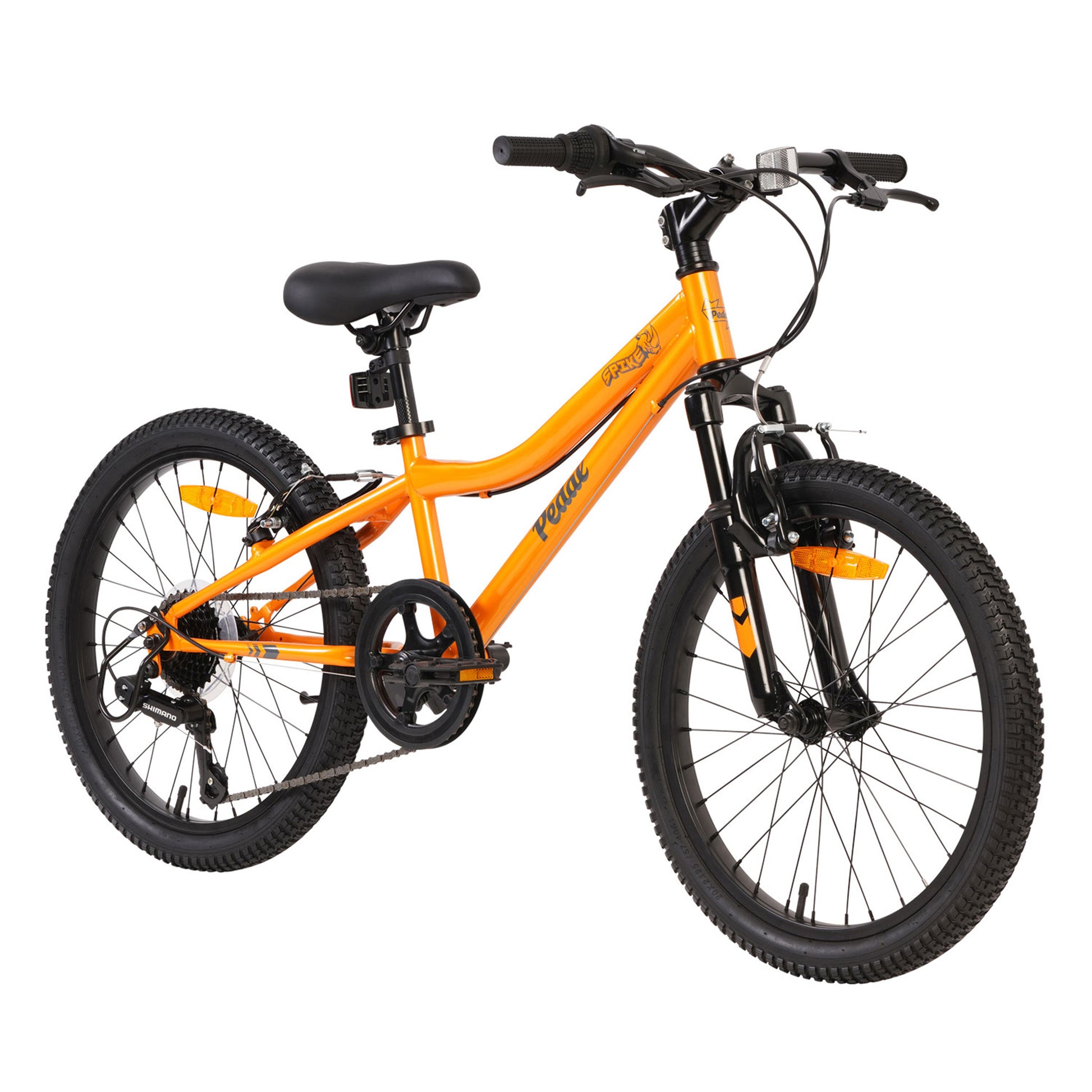 Pedal Spike 20 Kids Bike Steel Orange 99bikes co nz pedal-spike-20-kids-bike-steel-orange-99bikes-co-nz