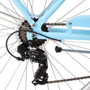 Pedal Uptown DLX 7-Speed Cruiser Bike Light Blue