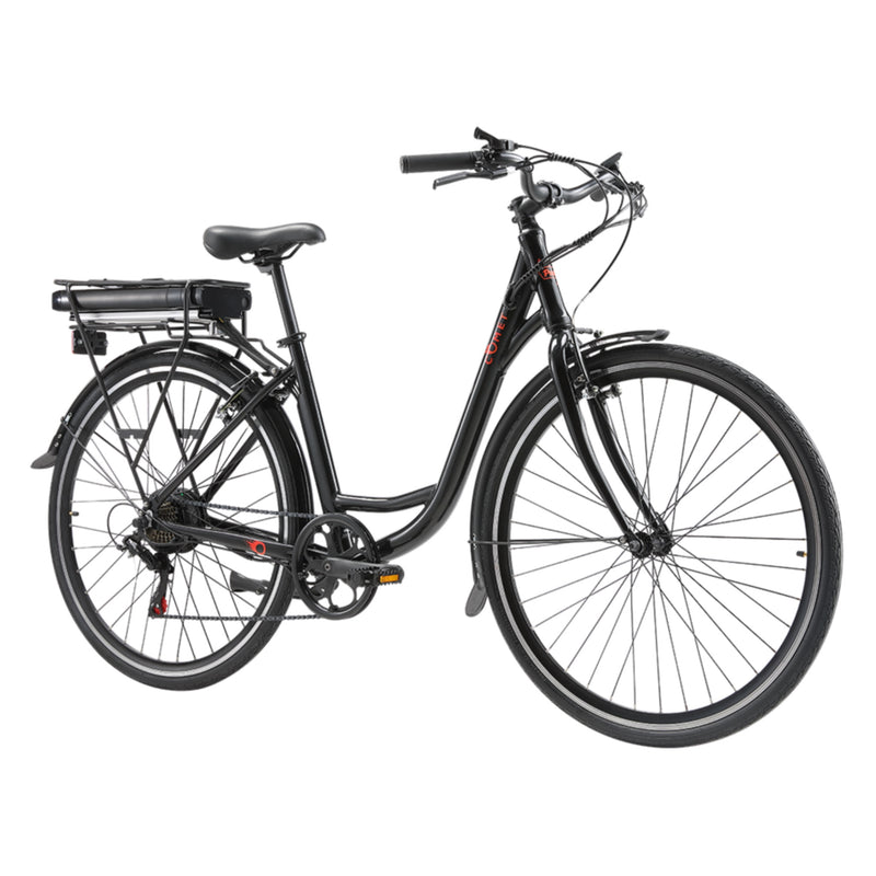 Pedal Comet Electric Cruiser Bike 374Wh Battery Black/Orange