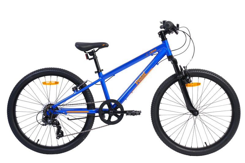 Pedal Crush 24” Kids Bike Blue/Orange