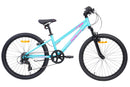 Pedal Crush 24” Girls Bike Turquoise/Pink