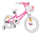 Pedal Hoot Alloy 16” Kids Bike Pink/White