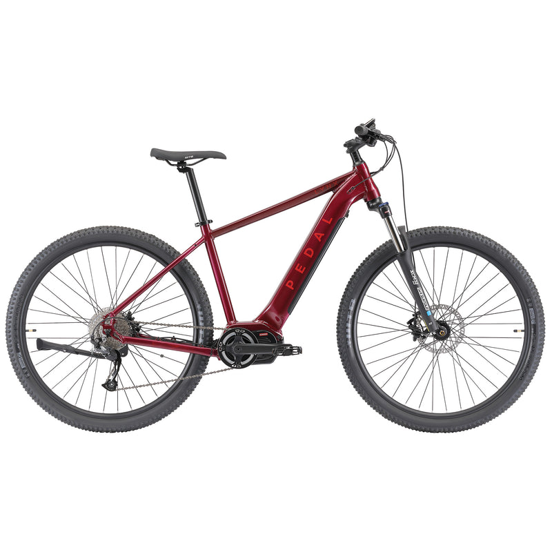 Pedal Lynx Electric Hardtail MTB 468Wh Battery Red