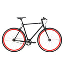 Pedal Messenger Urban Fixie Bike Tokyo Black/Red