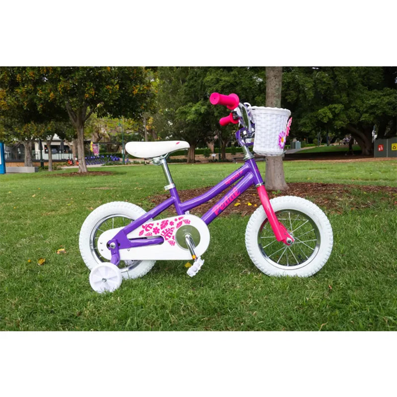 Pedal Sprout Steel Kids Bike Pink/Purple