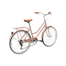 Pedal Uptown Kid’s 24” Cruiser Bike Rose Gold