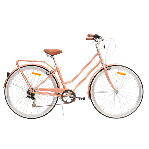 Pedal Uptown Classic Cruiser Bike Rose Gold