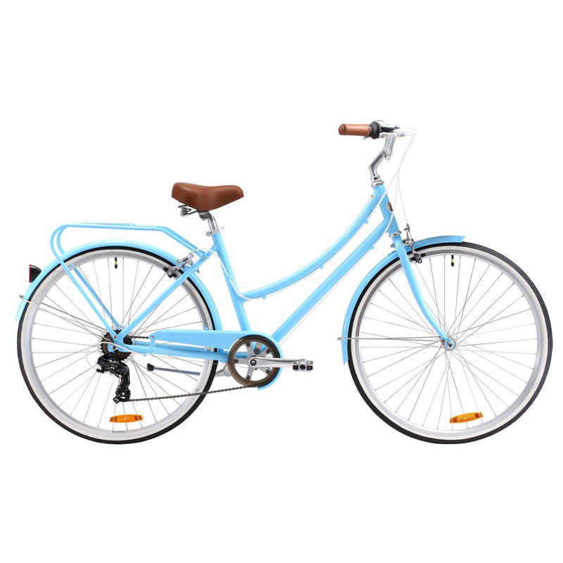 Pedal Uptown DLX 7-Speed Cruiser Bike Light Blue