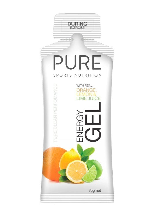 PURE Energy Gel 35g Orange, Lemon & Lime