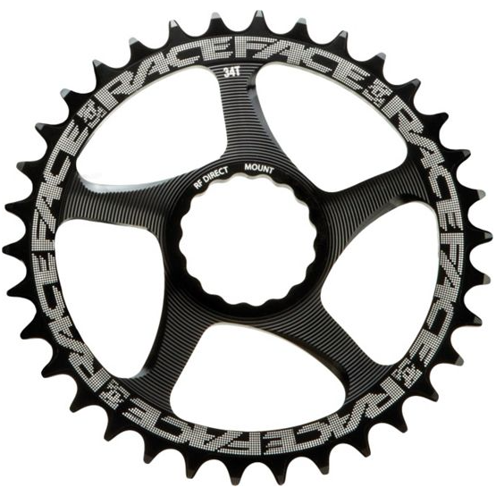 Race Face Chain Ring Cinch Dm 34T 10/11/12S Black