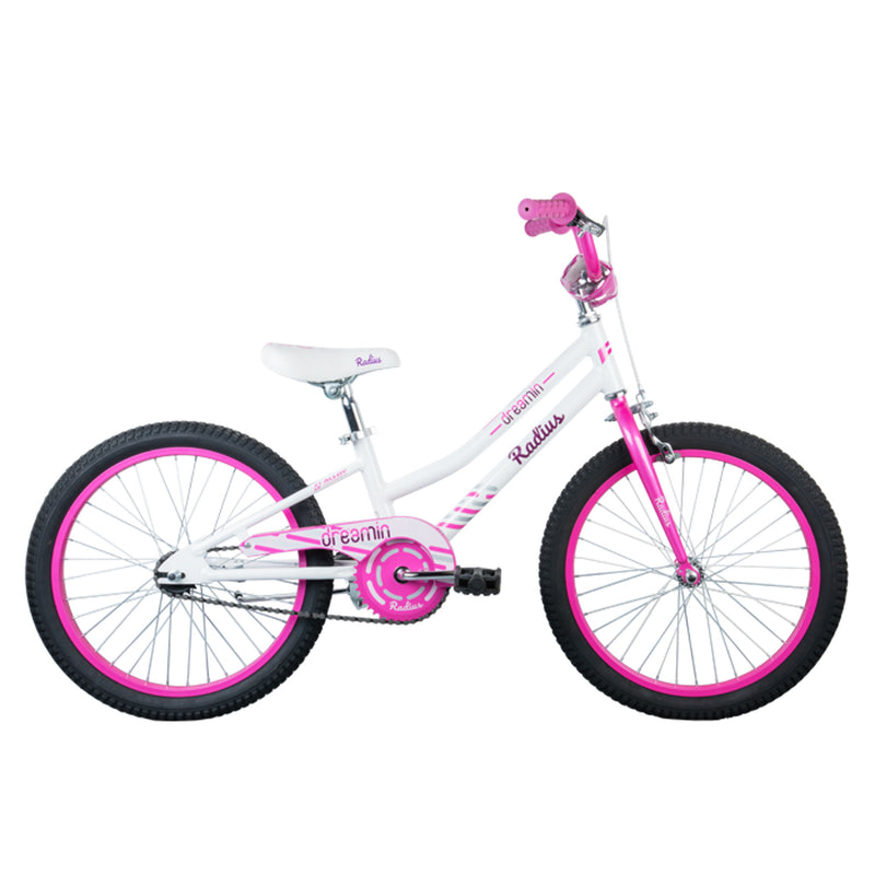 Radius Dreamin 20" Kids Bike Pearl White/Pink
