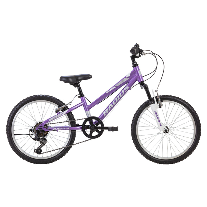 Radius Ponyridge 20" Kids Bike 6-Speed Lavender/White