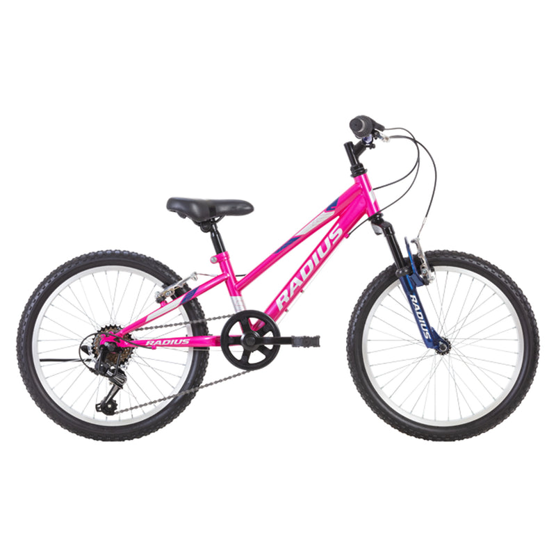 Radius Ponytrail 20" Kids Bike 6-Speed Pink/White