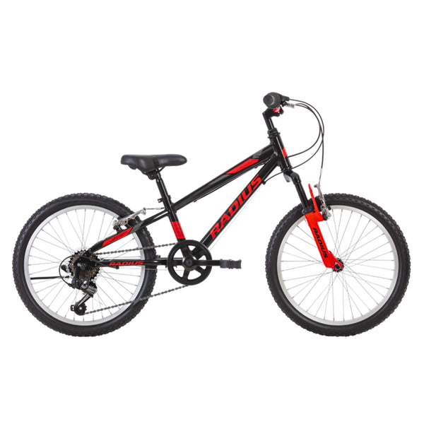 Radius Trailraiser AL 20" Kids Bike Black/Red