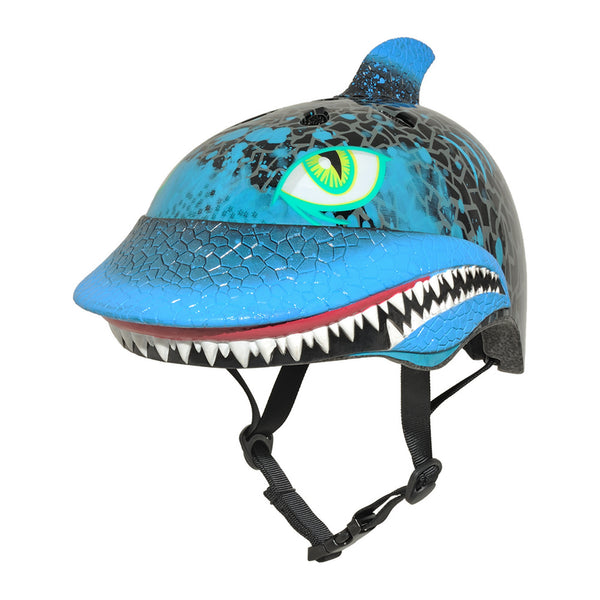 Raskullz Shark Attax Black Child Helmet