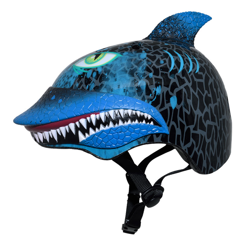 Raskullz Shark Attax Black Child Helmet